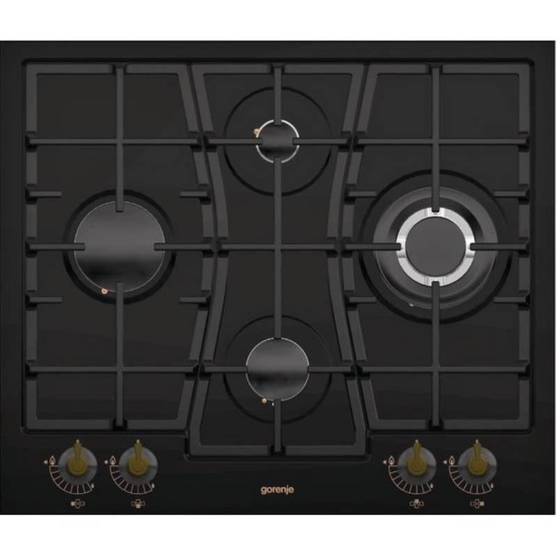Plynová varná deska Gorenje Classico GW 65 CLB černá
