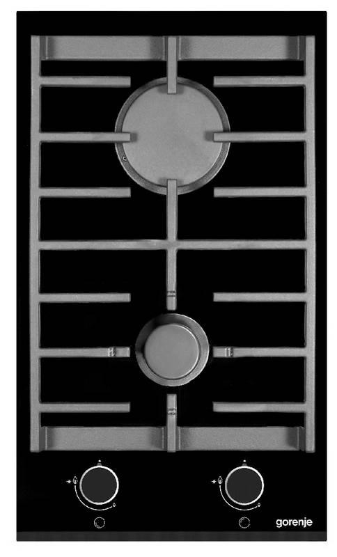 Plynová varná deska Gorenje GC 341 UC černá, Plynová, varná, deska, Gorenje, GC, 341, UC, černá