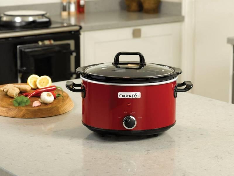 Pomalý hrnec Bionaire CrockPot SCV400RD červený