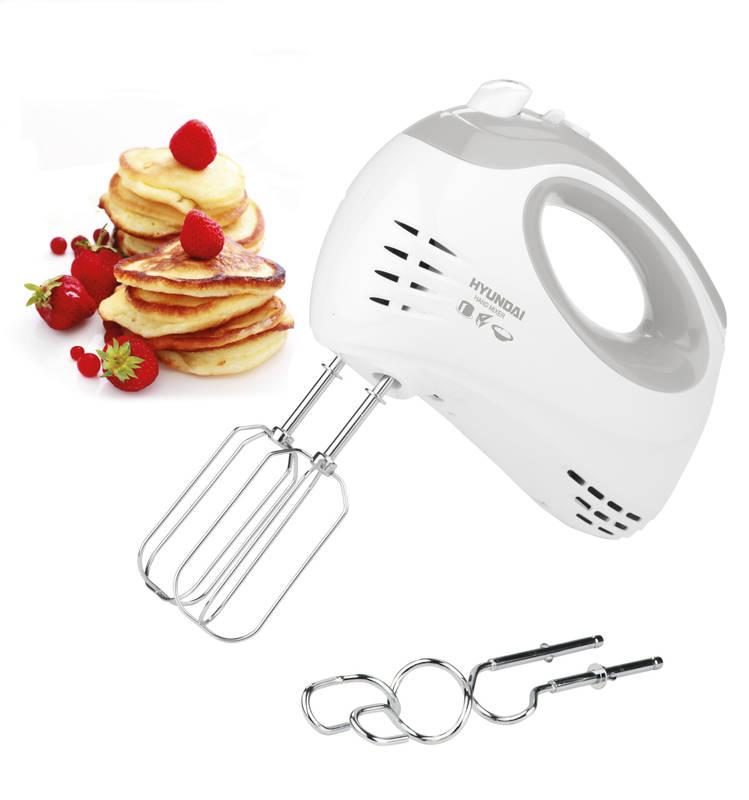 Ruční šlehač Hyundai HM 706 bílý