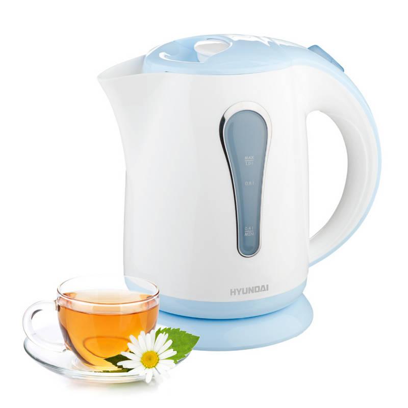 Rychlovarná konvice Hyundai VK 102 B bílá modrá