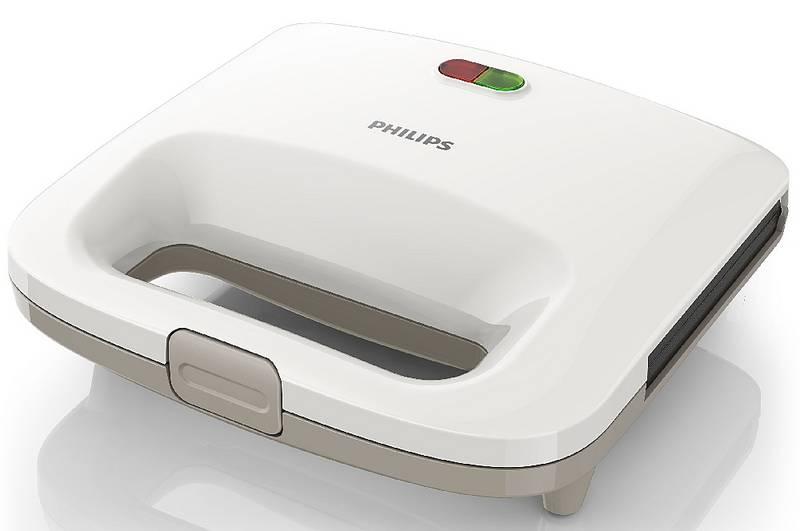 Sendvičovač Philips HD2392 00 bílý béžový