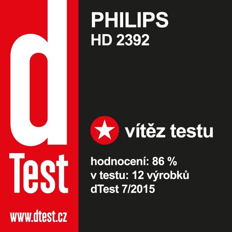 Sendvičovač Philips HD2392 00 bílý béžový