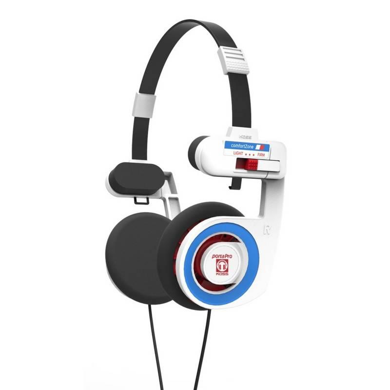 Sluchátka Koss PORTA PRO CZ bílá modrá