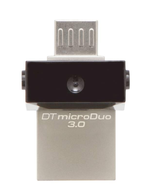 USB Flash Kingston DataTraveler Micro Duo 3.0 32GB OTG MicroUSB USB 3.0 černý