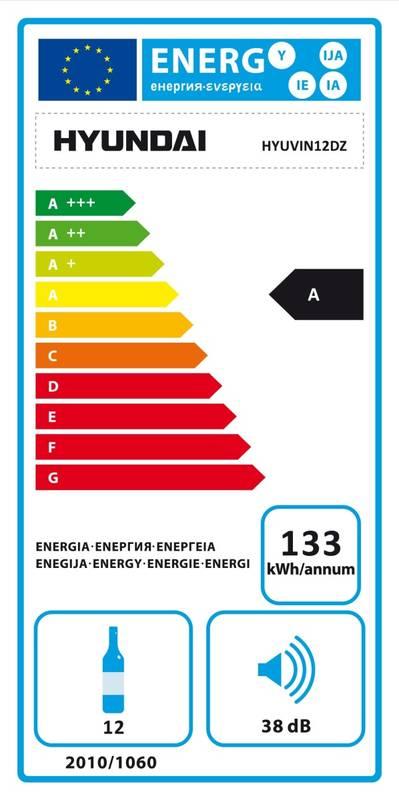 Vinotéka Hyundai VIN 12 DZ