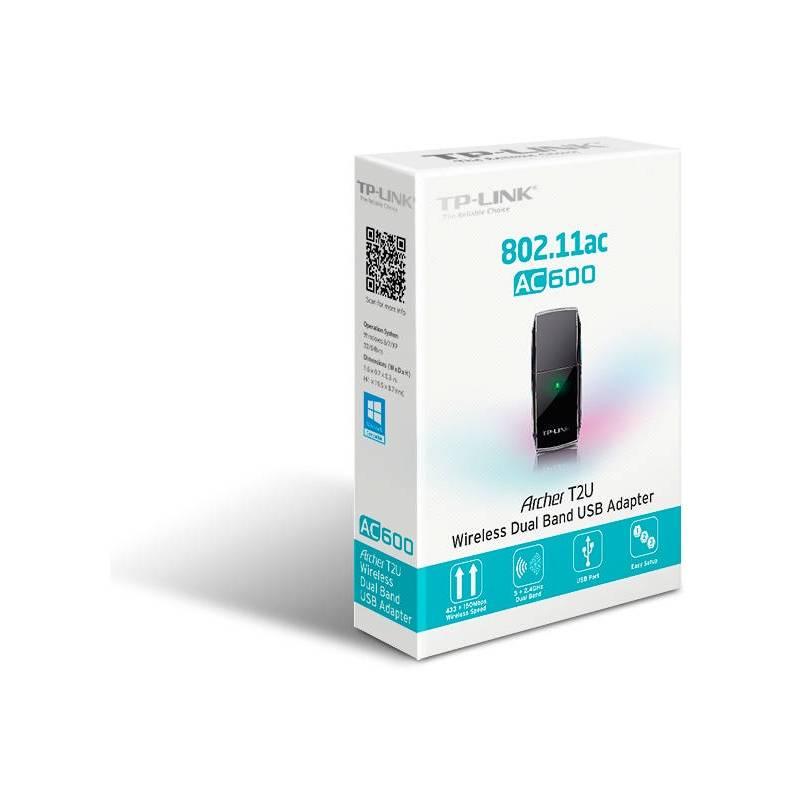 Wi-Fi adaptér TP-Link Archer T2U AC600 černá