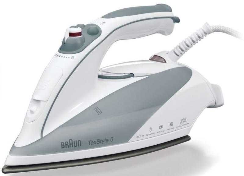 Žehlička Braun TexStyle 5 TS 535 TP šedá