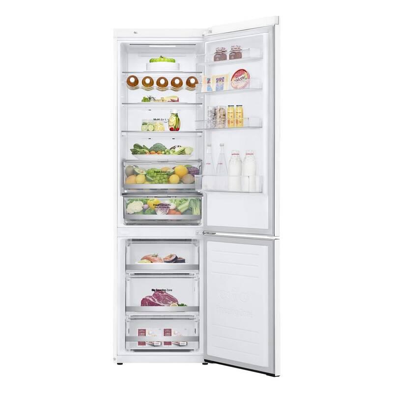 Chladnička s mrazničkou LG GBB72SWDGN bílá