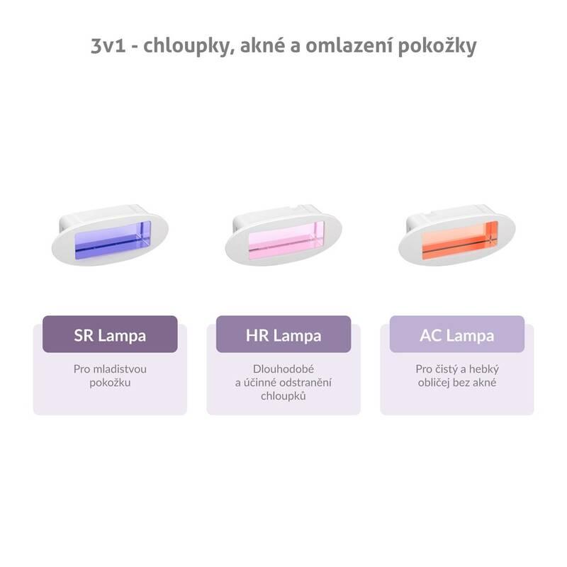 Epilátor TrueLife BELLE IPL E5 bílý zelený