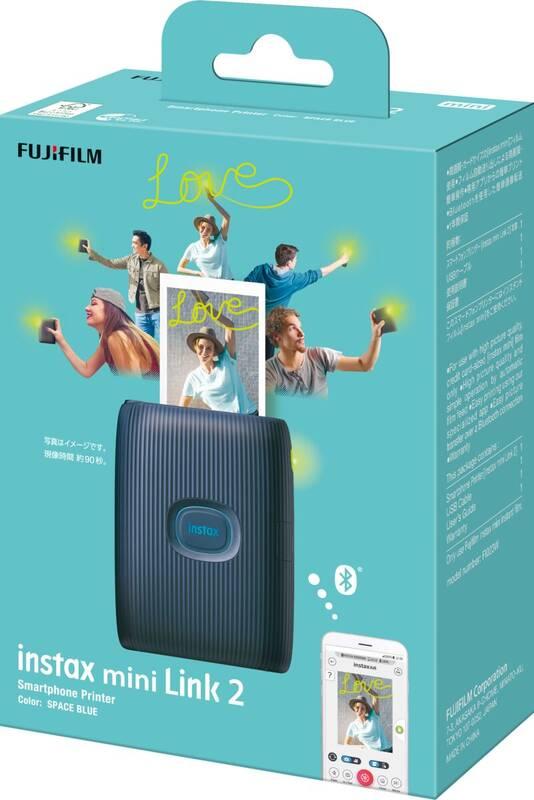 Fototiskárna Fujifilm Instax mini Link 2 modrá