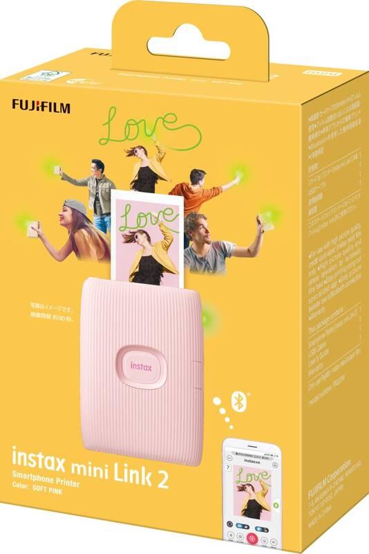 Fototiskárna Fujifilm Instax mini Link 2 růžová
