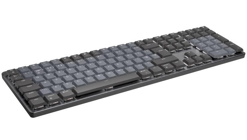 Klávesnice Logitech MX Mechanical, Clicky, US - graphite