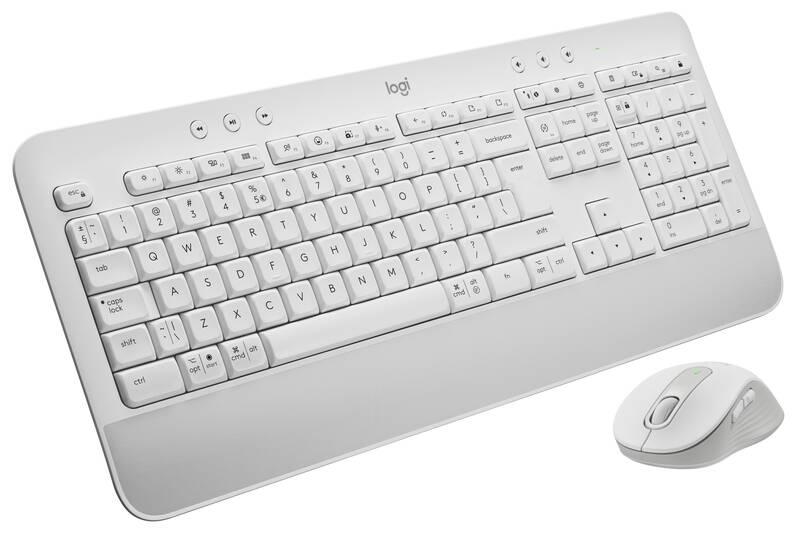 Klávesnice s myší Logitech Signature MK650 for Business, CZ SK bílá, Klávesnice, s, myší, Logitech, Signature, MK650, Business, CZ, SK, bílá