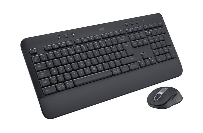 Klávesnice s myší Logitech Signature MK650 for Business, CZ SK - graphite