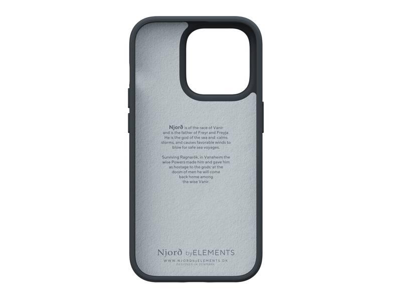 Kryt na mobil Njord Comfort na Apple iPhone 14 Pro černý