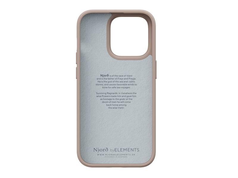 Kryt na mobil Njord Just Case na Apple iPhone 14 Pro růžový