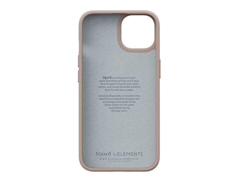 Kryt na mobil Njord Just Case na Apple iPhone 14 růžový