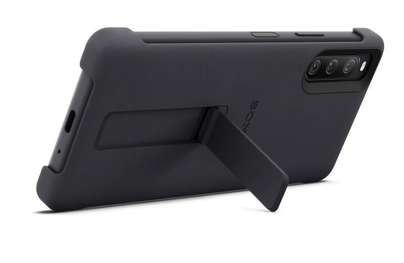 Kryt na mobil Sony Xperia 10 IV 5G Stand Cover černý