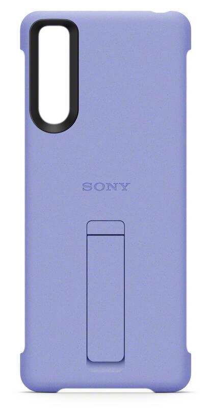 Kryt na mobil Sony Xperia 10 IV 5G Stand Cover fialový