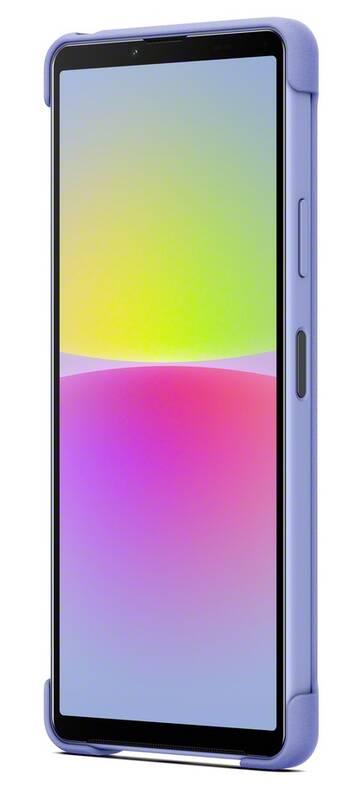 Kryt na mobil Sony Xperia 10 IV 5G Stand Cover fialový
