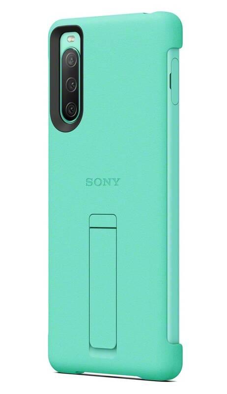 Kryt na mobil Sony Xperia 10 IV 5G Stand Cover zelený