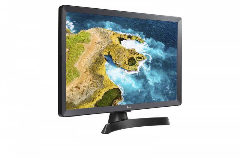 LCD monitor s TV LG 24TQ510S šedý