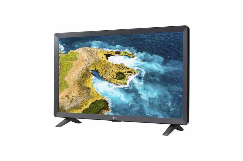 LCD monitor s TV LG 24TQ520S šedý, LCD, monitor, s, TV, LG, 24TQ520S, šedý