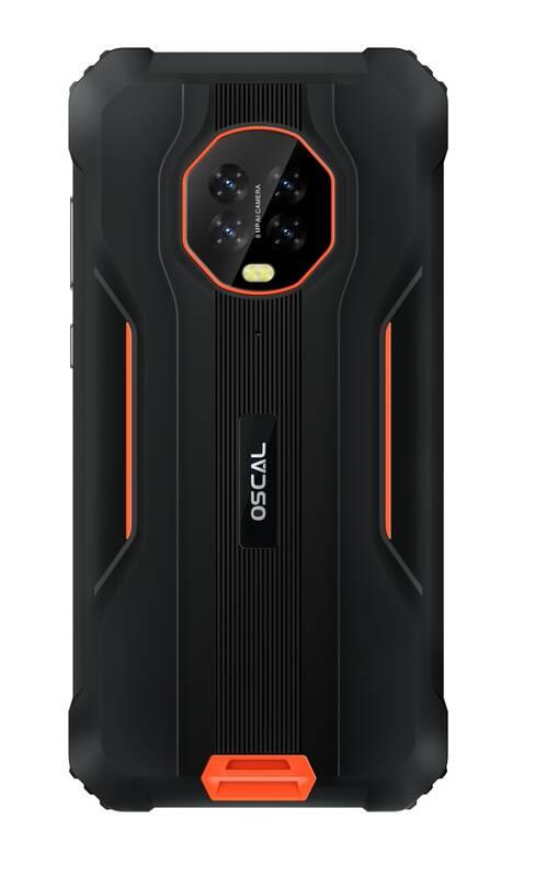Mobilní telefon Oscal S60 oranžový