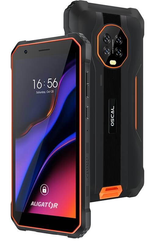 Mobilní telefon Oscal S60 oranžový