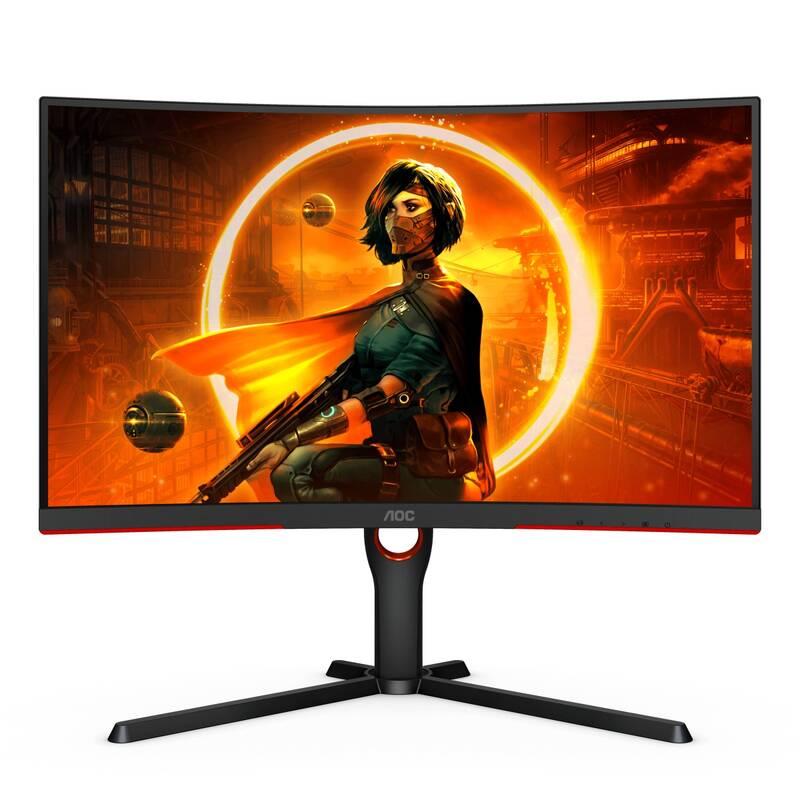 Monitor AOC CQ27G3SU černý, Monitor, AOC, CQ27G3SU, černý