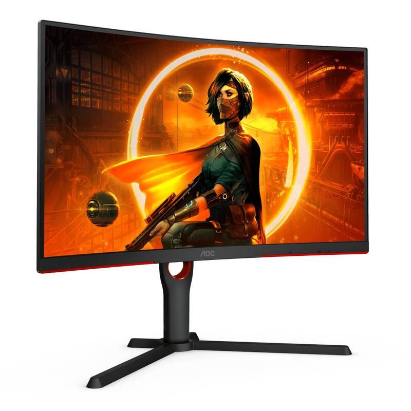 Monitor AOC CQ27G3SU černý, Monitor, AOC, CQ27G3SU, černý