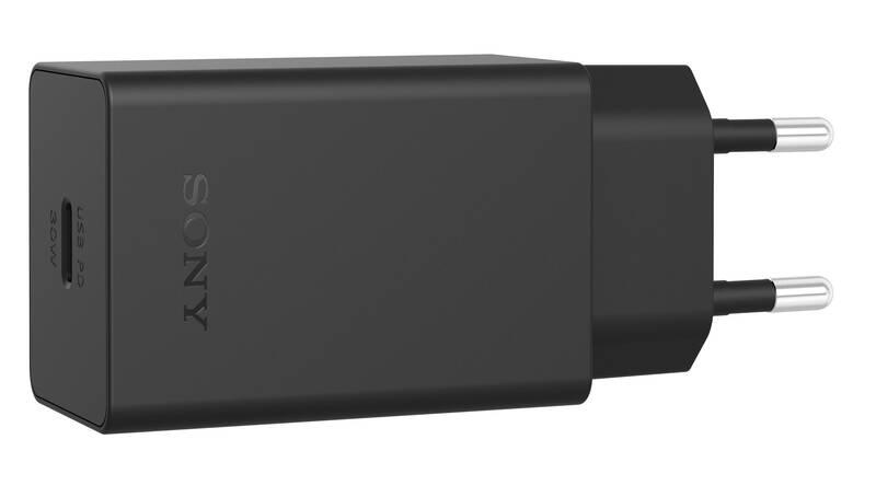 Nabíječka do sítě Sony Xperia 30W USB-C kabel 1m černá, Nabíječka, do, sítě, Sony, Xperia, 30W, USB-C, kabel, 1m, černá
