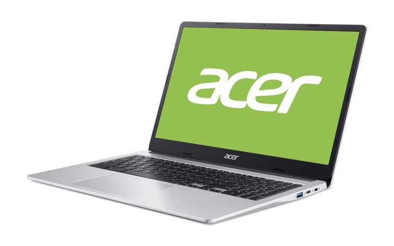 Notebook Acer Chromebook 315 stříbrný