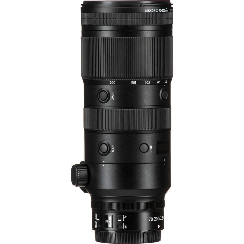 Objektiv Nikon NIKKOR Z 70-200 mm f 2.8 VR S černý, Objektiv, Nikon, NIKKOR, Z, 70-200, mm, f, 2.8, VR, S, černý