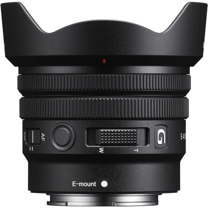 Objektiv Sony E 10-20 mm f 4 PZ G černý