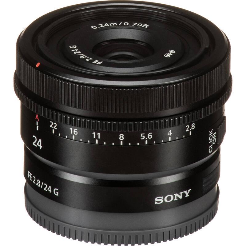 Objektiv Sony FE 24 mm f 2.8 G černý