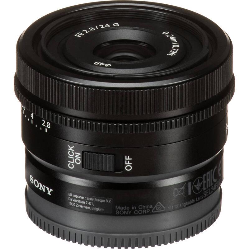 Objektiv Sony FE 24 mm f 2.8 G černý