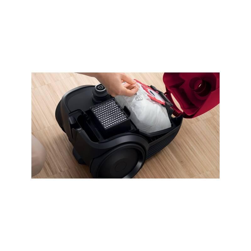 Podlahový vysavač Bosch Classic BGBS2RD1H červený