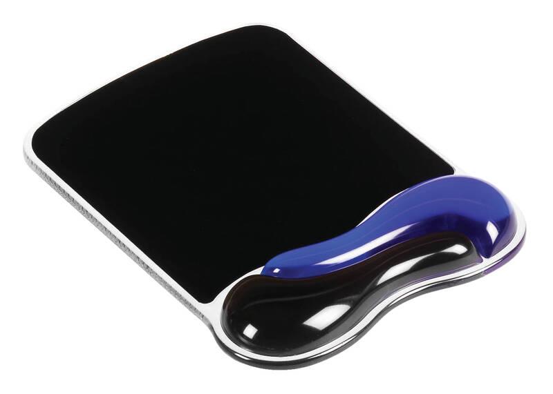 Podložka pod myš KENSINGTON Duo Gel s opěrkou zápěstí černá modrá