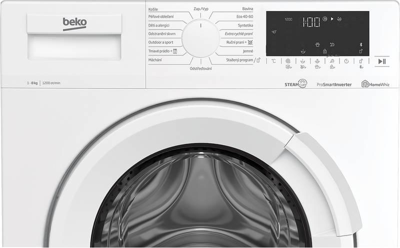 Pračka Beko EWUE86261CSH1W bílá