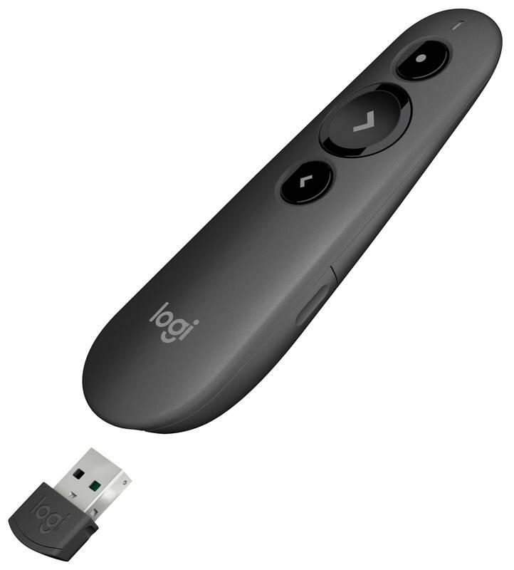 Prezentér Logitech R500s Laser - graphite