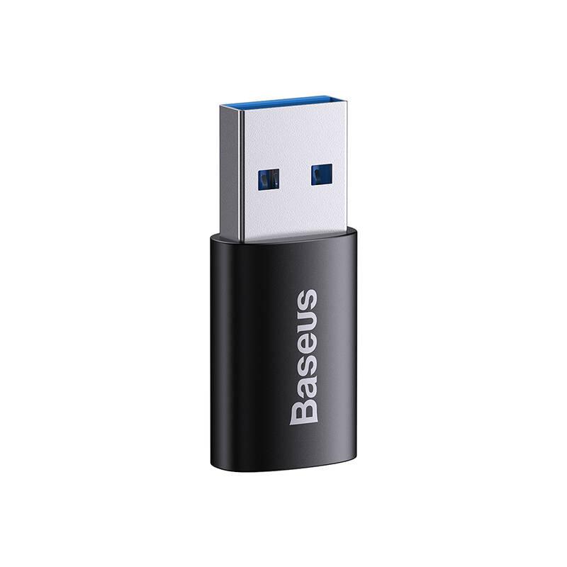 Redukce Baseus USB-A 3.1 USB-C, OTG černá