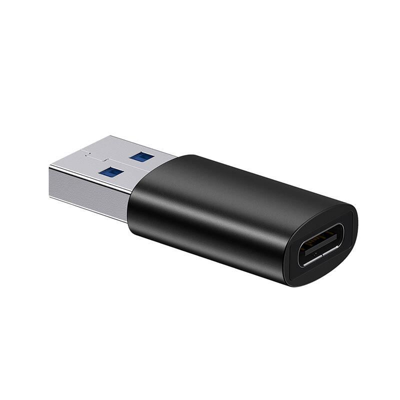 Redukce Baseus USB-A 3.1 USB-C, OTG černá