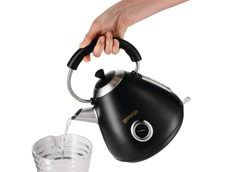 Rychlovarná konvice Gorenje Classico K17CLBK černá