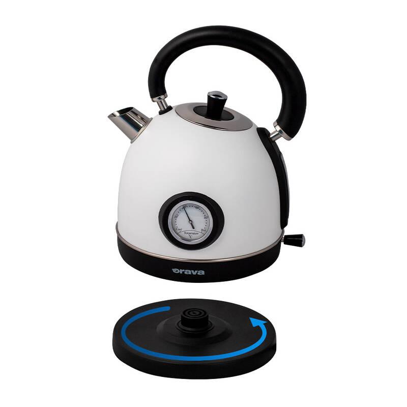 Rychlovarná konvice Orava Hiluxe-4 bílá