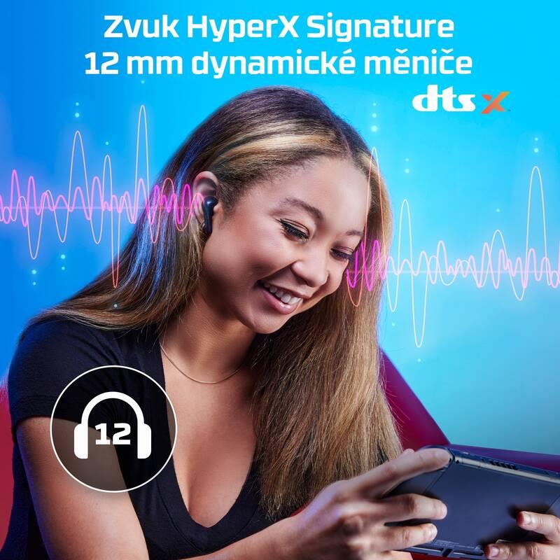 Sluchátka HyperX Cloud MIX Buds černá