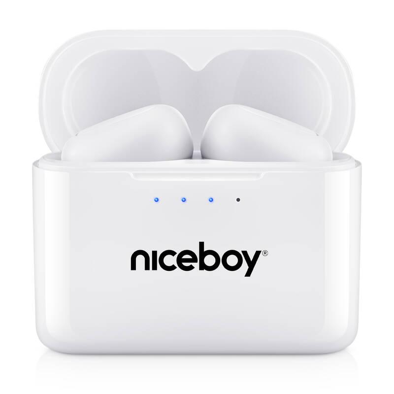Sluchátka Niceboy HIVE Podsie 3 bílá