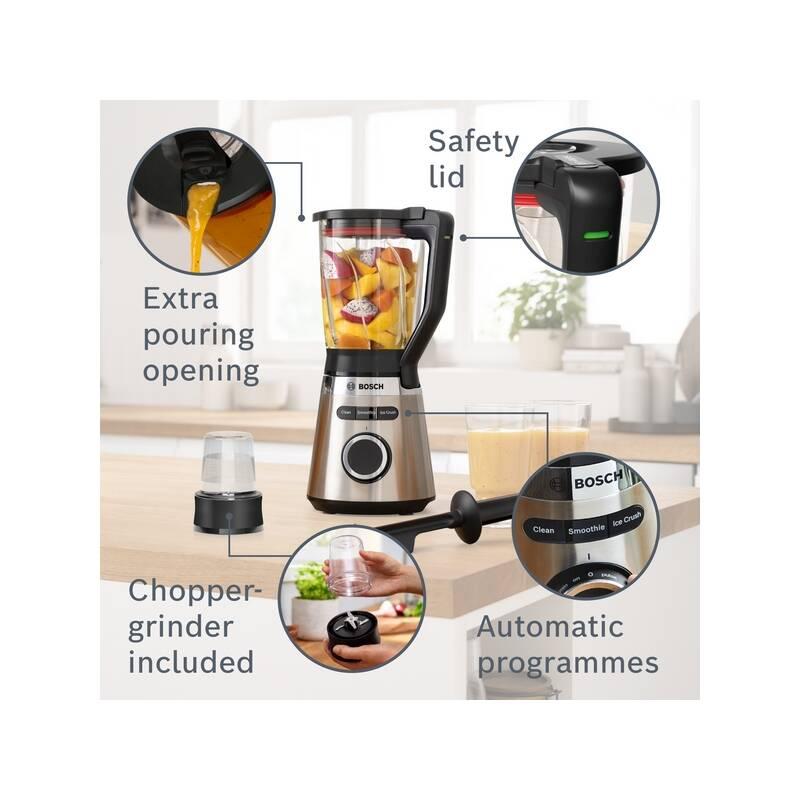 Stolní mixér Bosch MMB6386M nerez