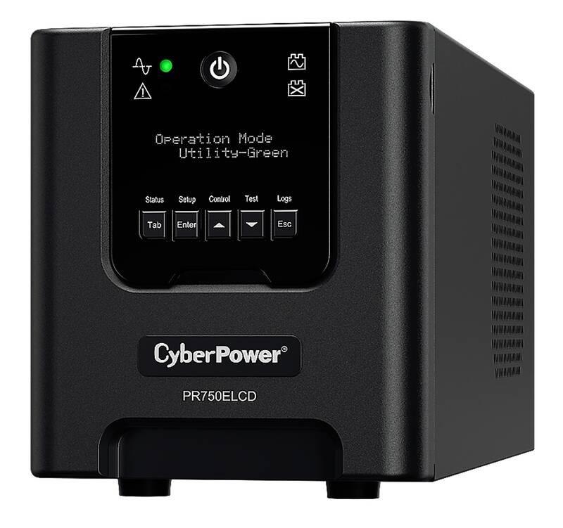 Záložní zdroj Cyber Power Systems Professional Tower LCD UPS 750VA 675W
